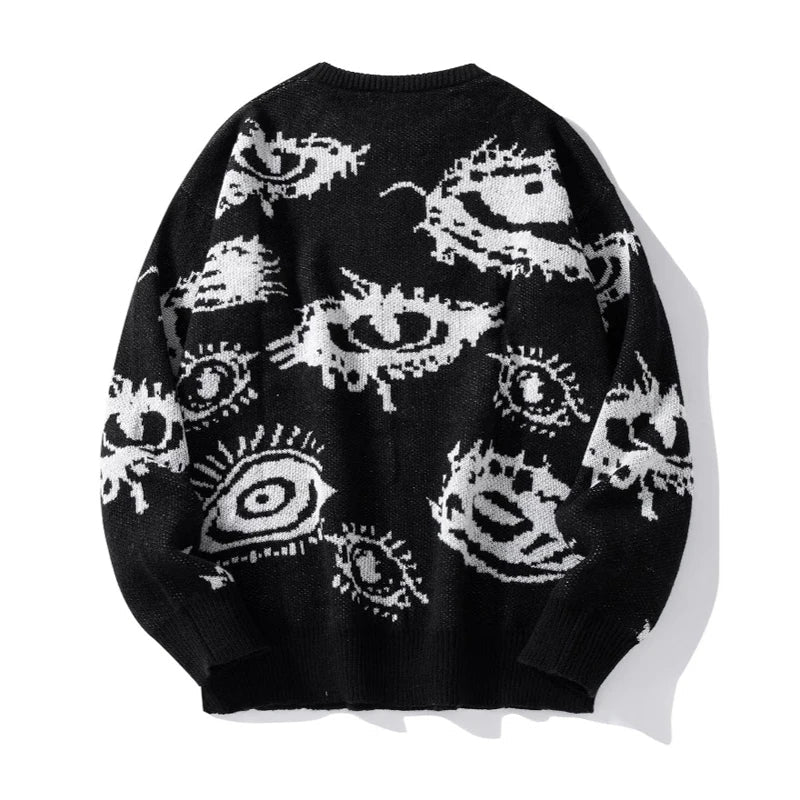 Eye Thread Knit Sweater