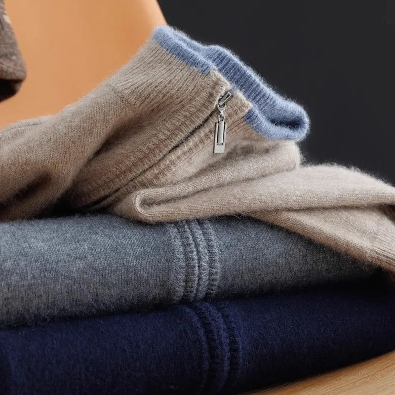 Hudson Cashmere Zip Jacket