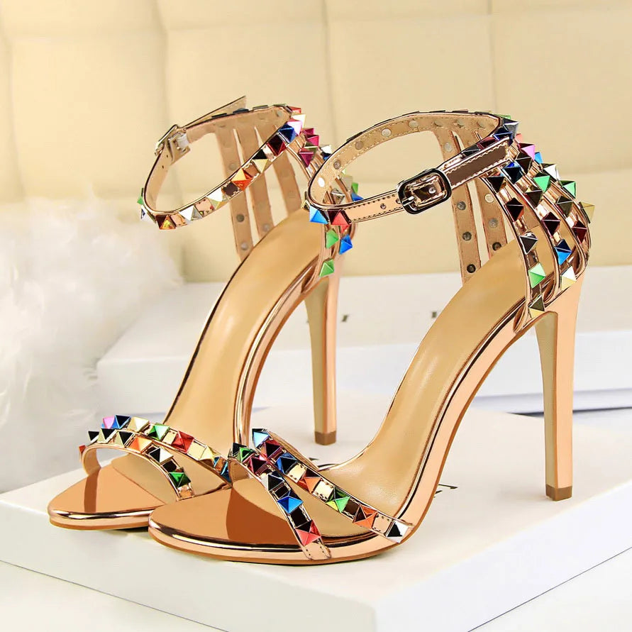 Gleam Theory Studded Stiletto