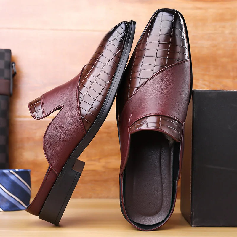 Baron Croc Mule Loafer
