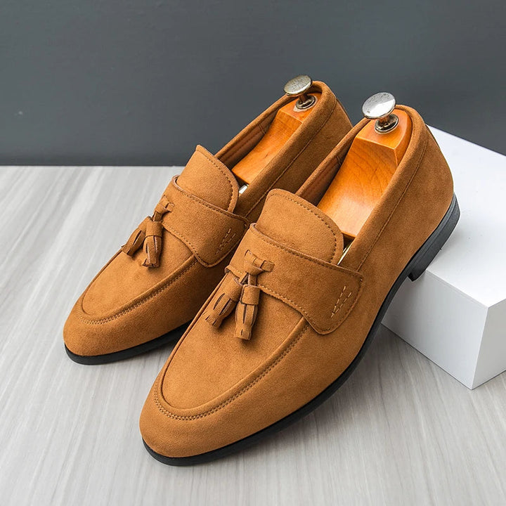 Cambridge Suede Tassel Loafer