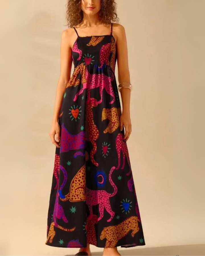 Sunset Botanica Maxi Dress