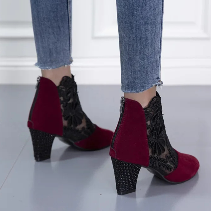 Twilight Lace Ankle Heel