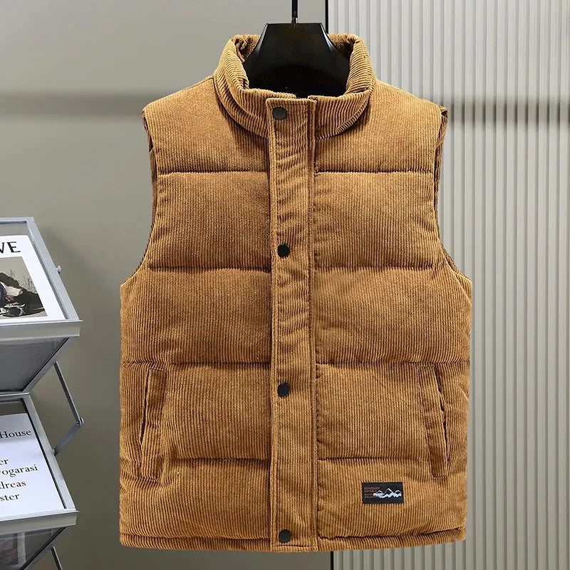 Highland Corduroy Puffer Vest