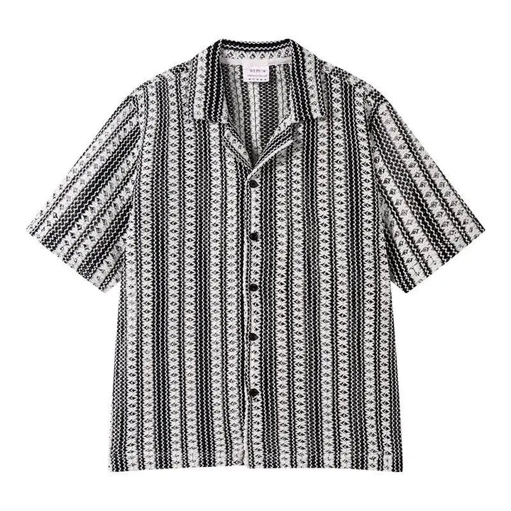 Montavero Stripe Knit Shirt