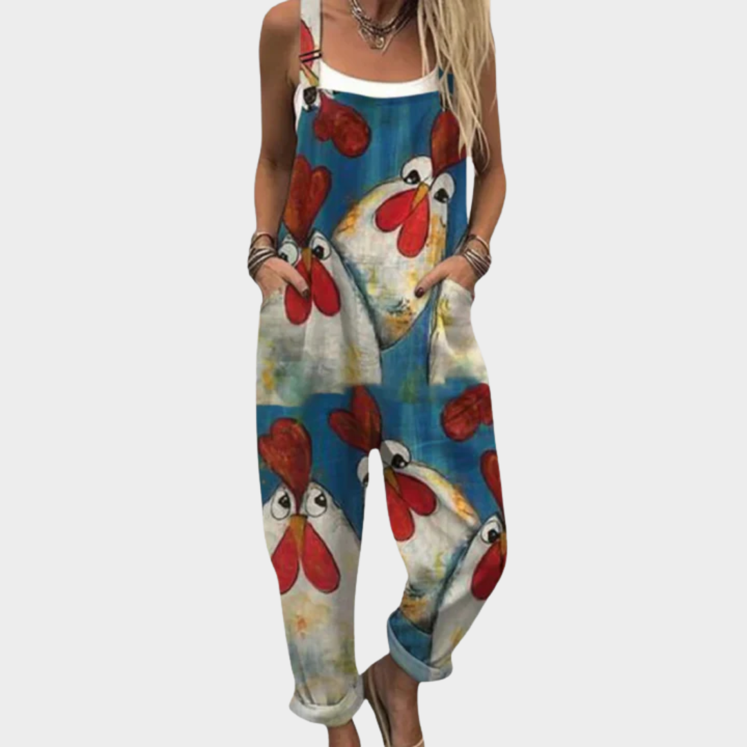 Poppy™ | Wildflower Print Overalls