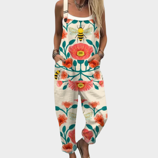 Isla™ | Tropical Print Overalls