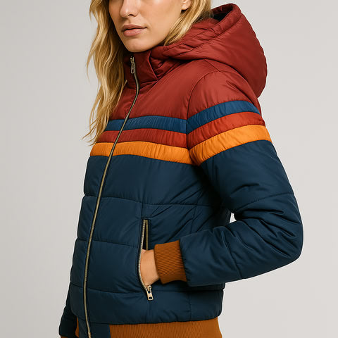 Jennifer | Vintage-Inspired Padded Jacket