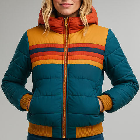 Jennifer | Vintage-Inspired Padded Jacket