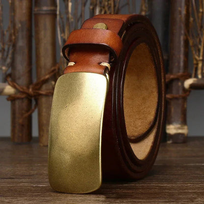 Hercules Brass Buckle Belt