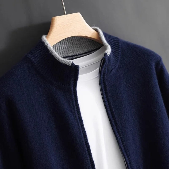 Hudson Cashmere Zip Jacket