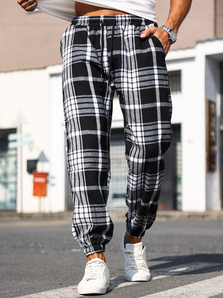 Griffin Plaid Jogger