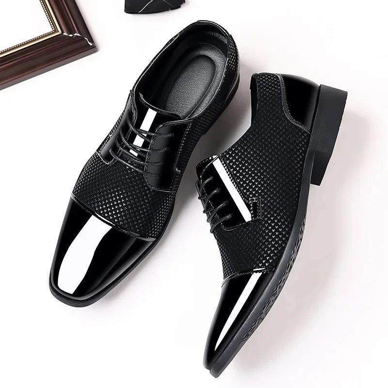 Cavallo Patterned Knit Oxford