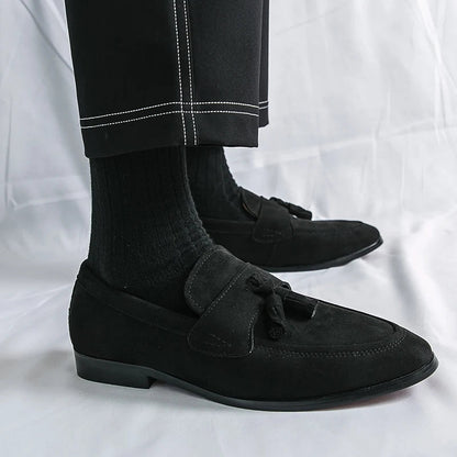 Cambridge Suede Tassel Loafer