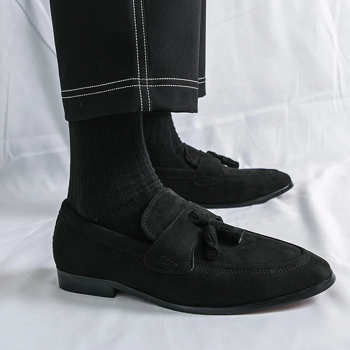 Cambridge Suede Tassel Loafer