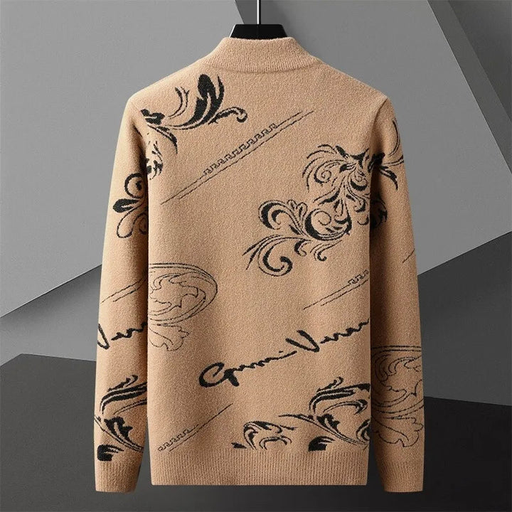 Dragon Crest Wool Cardigan