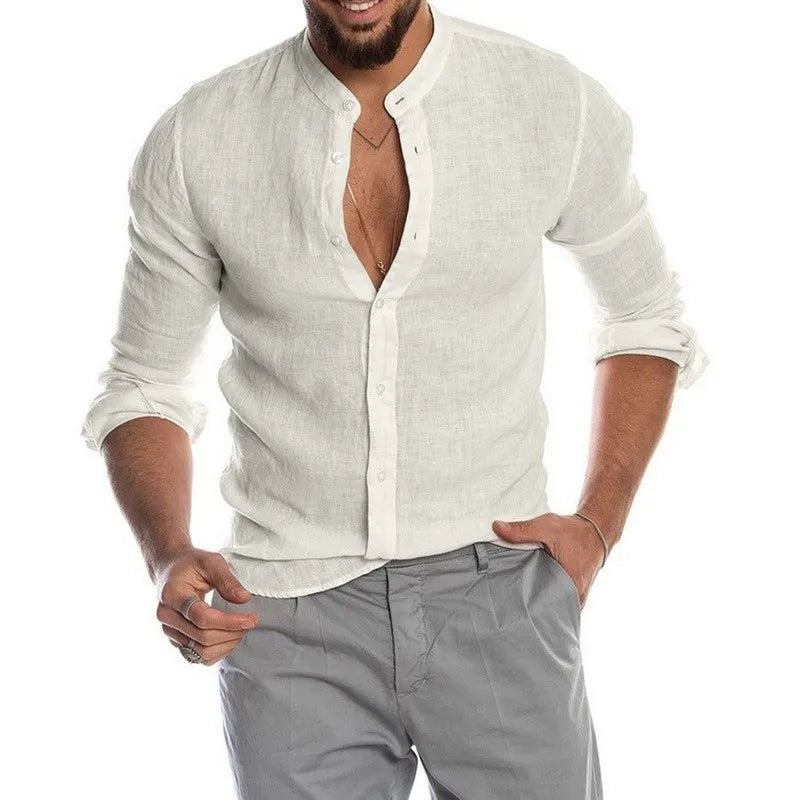 Sorrento Linen Button-Up