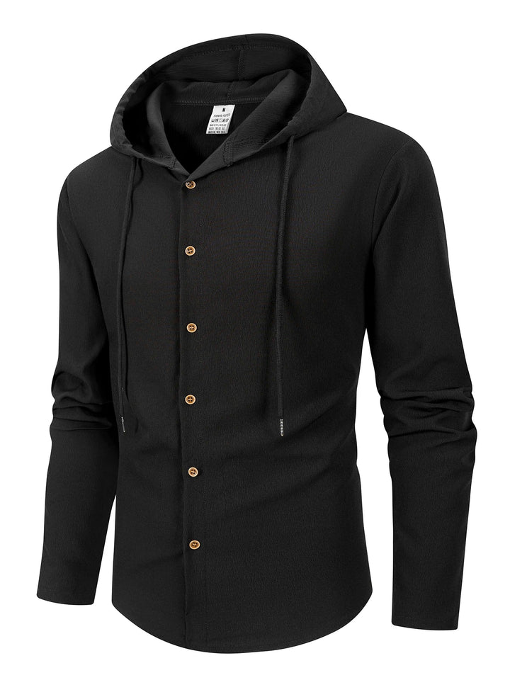 Monaco Button-Up Hoodie