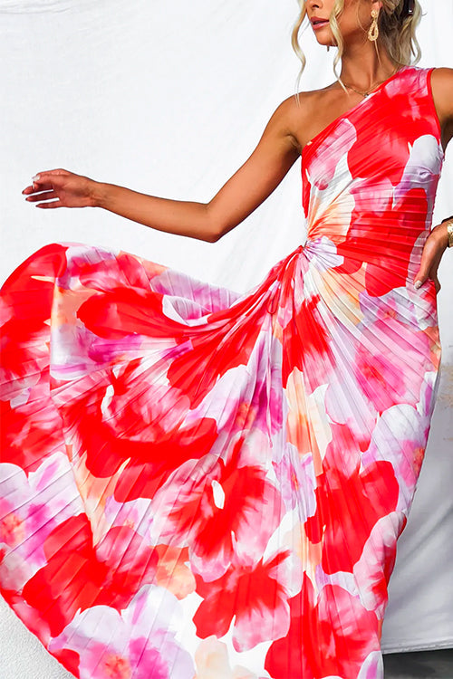 Kelly | Flowing Pleated Maxi Dress