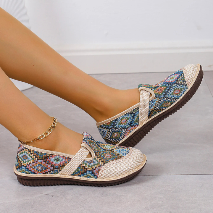 Aztec Tapestry Slip-On