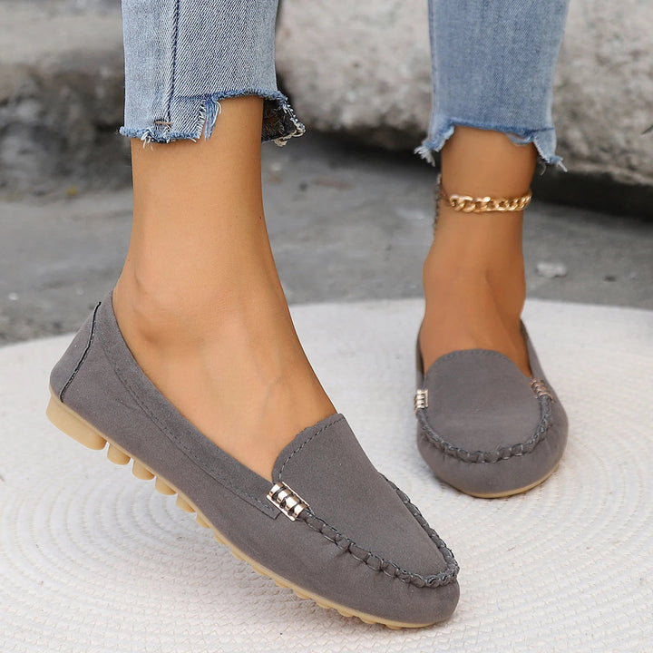 Harper Denim Slip-On Flats