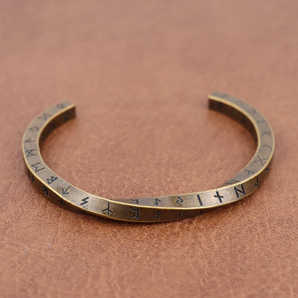 Runestone Steel Cuff