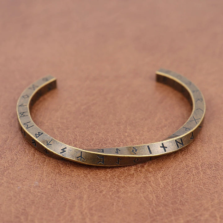Runestone Steel Cuff