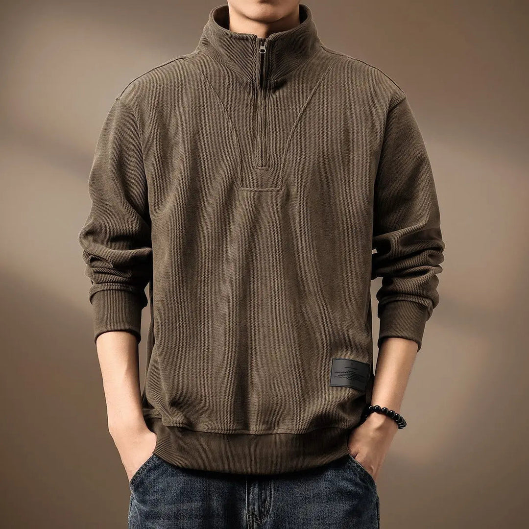 Alder Quarter-Zip Sweater