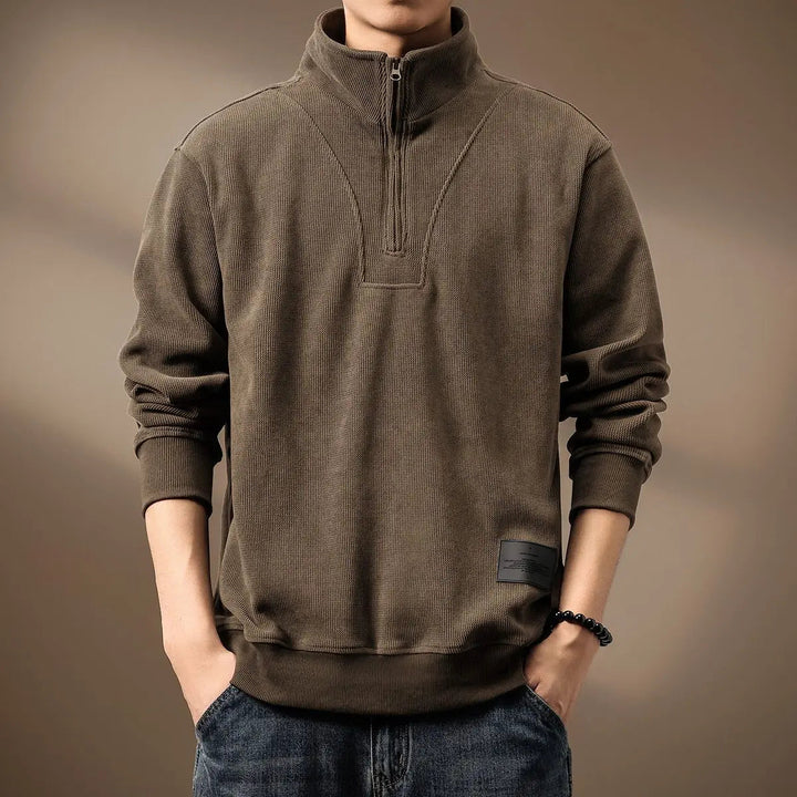 Alder Quarter-Zip Sweater