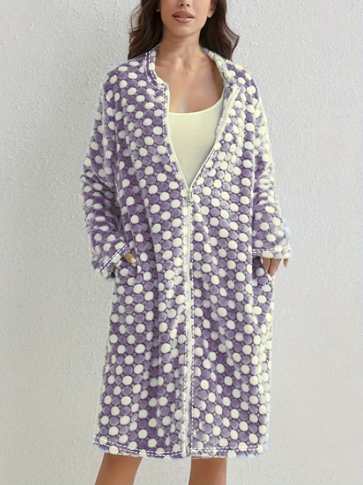 Pompure Fleece Zip Robe