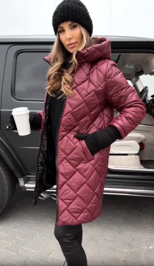 Valeria | Insulated Quilted Winter Jacket