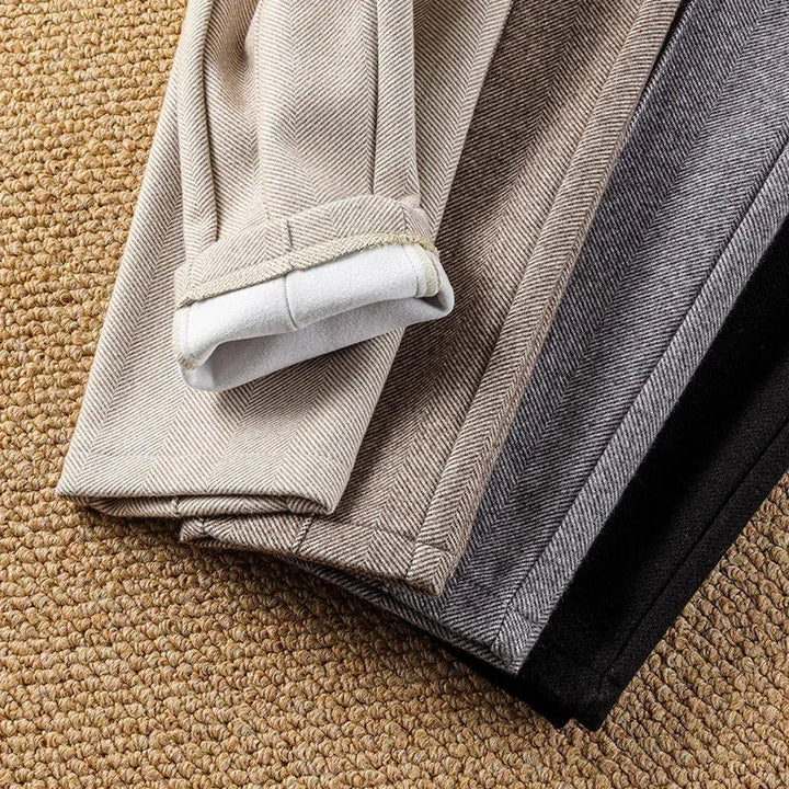 Amelia Herringbone Trouser