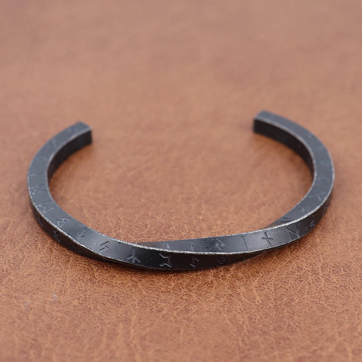 Runestone Steel Cuff