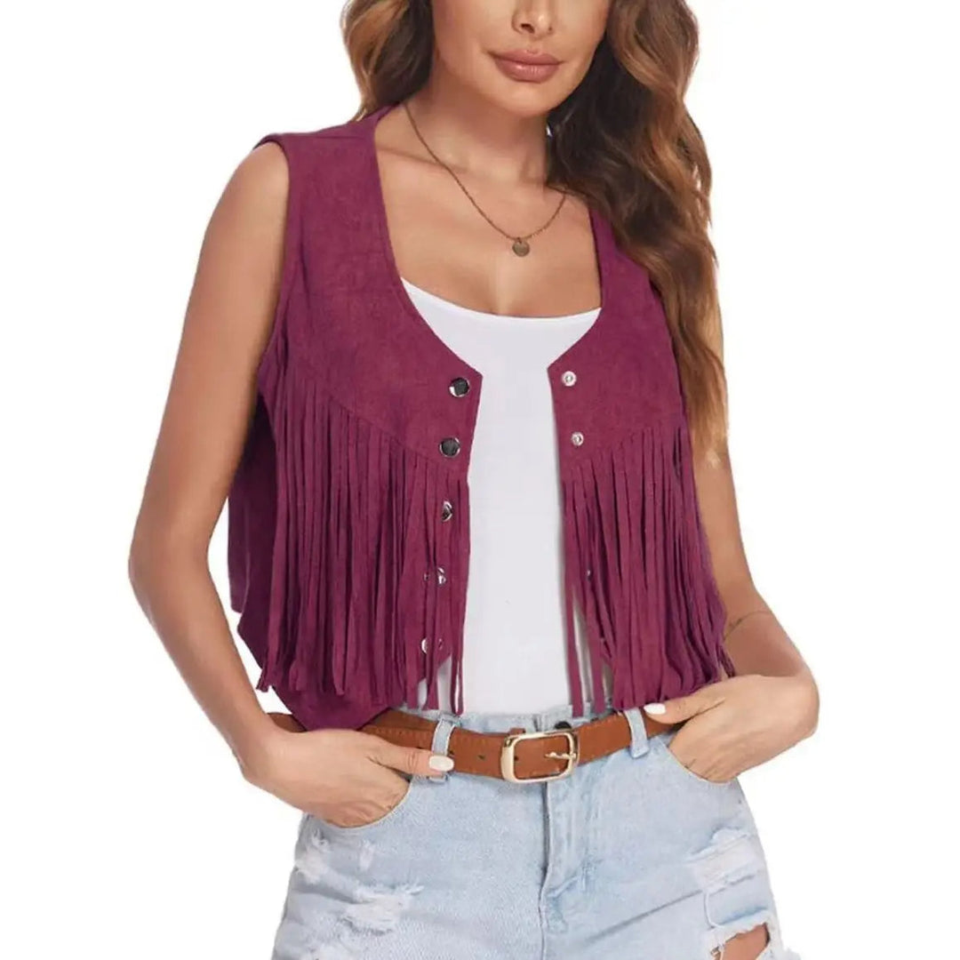 Mojave Fringe Vest