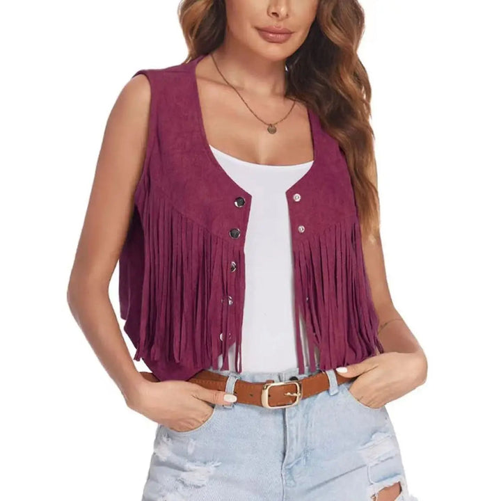 Mojave Fringe Vest