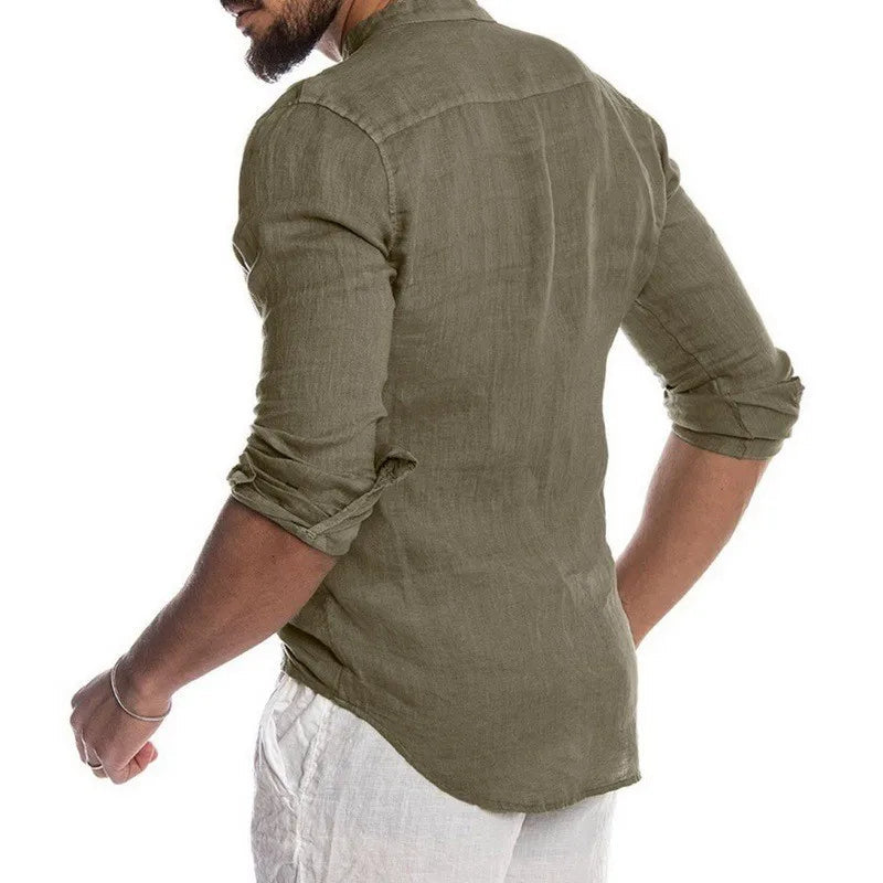 Sorrento Linen Button-Up