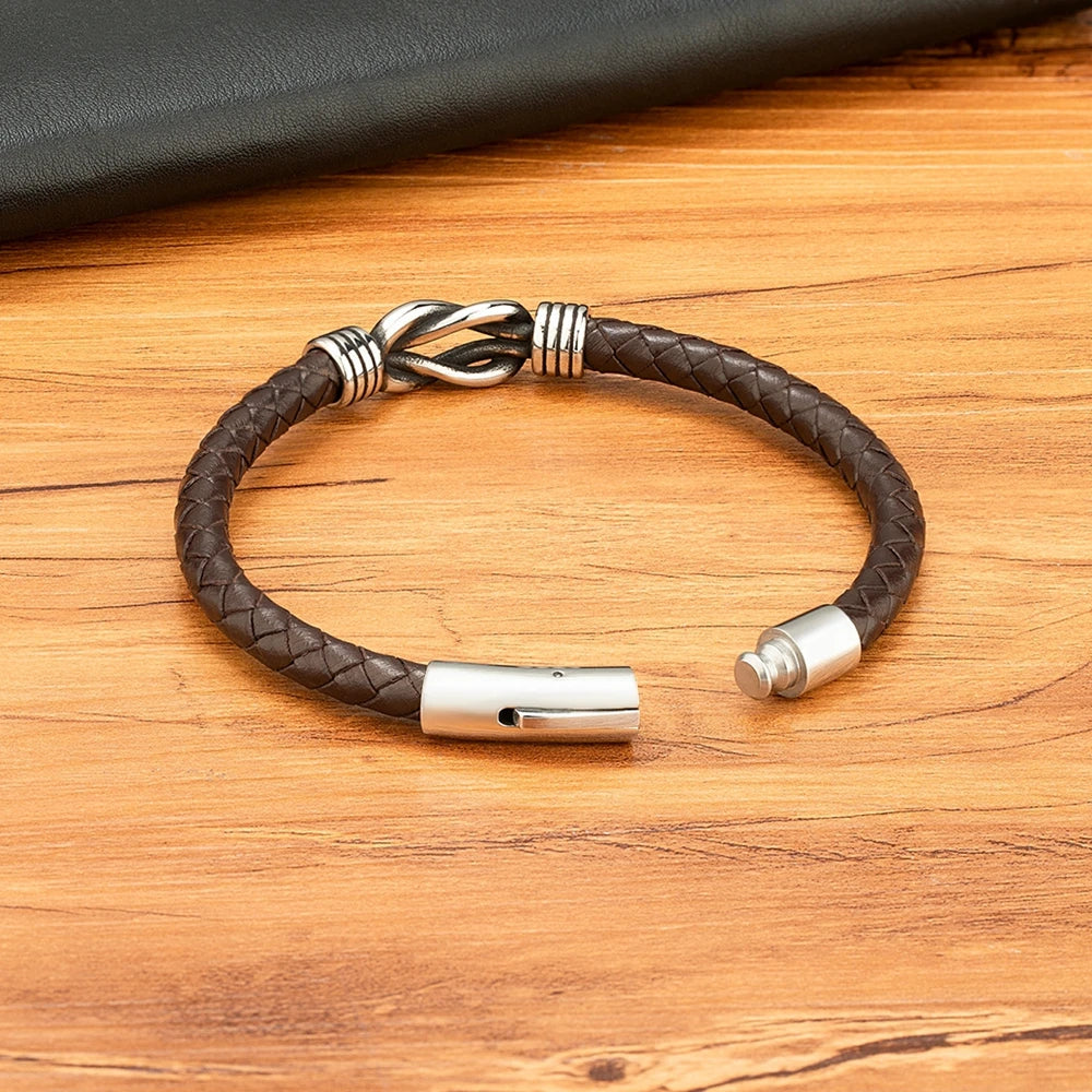 Iron Knot Braided Bracelet