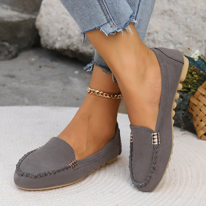 Harper Denim Slip-On Flats