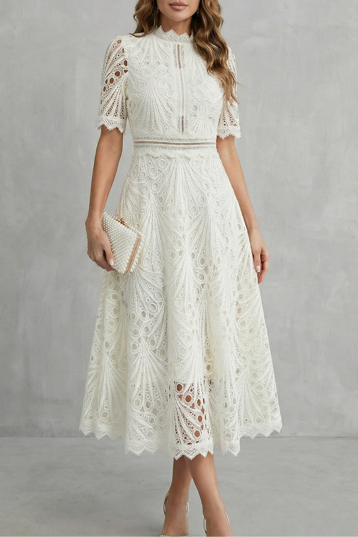 Charlotte | Sophisticated Lace Gown