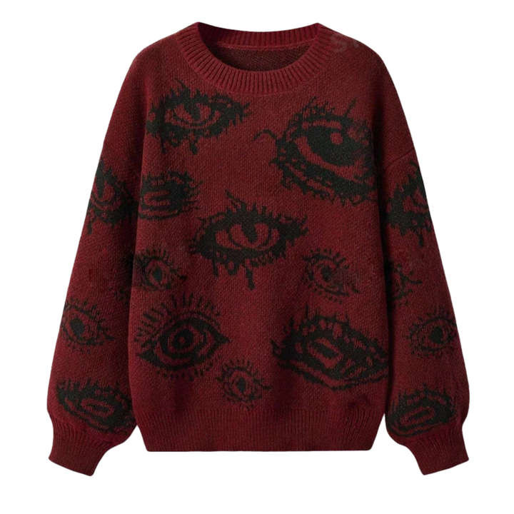 Eye Thread Knit Sweater