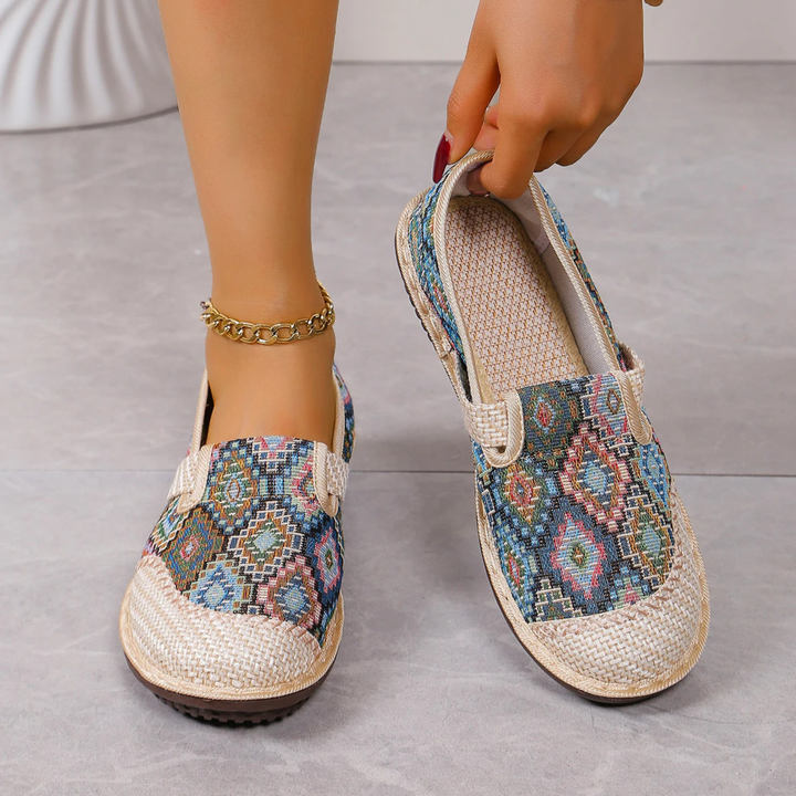 Aztec Tapestry Slip-On