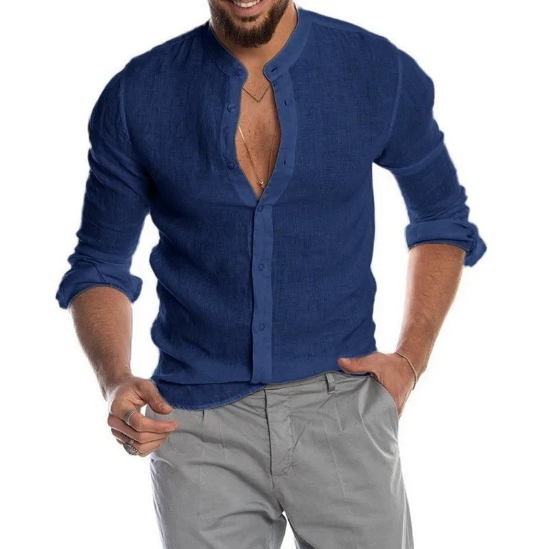 Sorrento Linen Button-Up