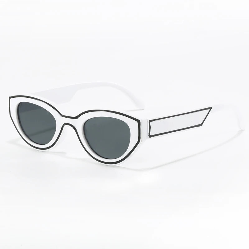 Contrast Outline Sunglasses