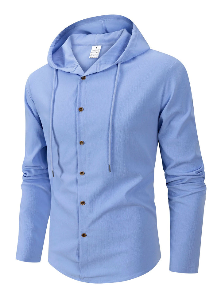 Monaco Button-Up Hoodie