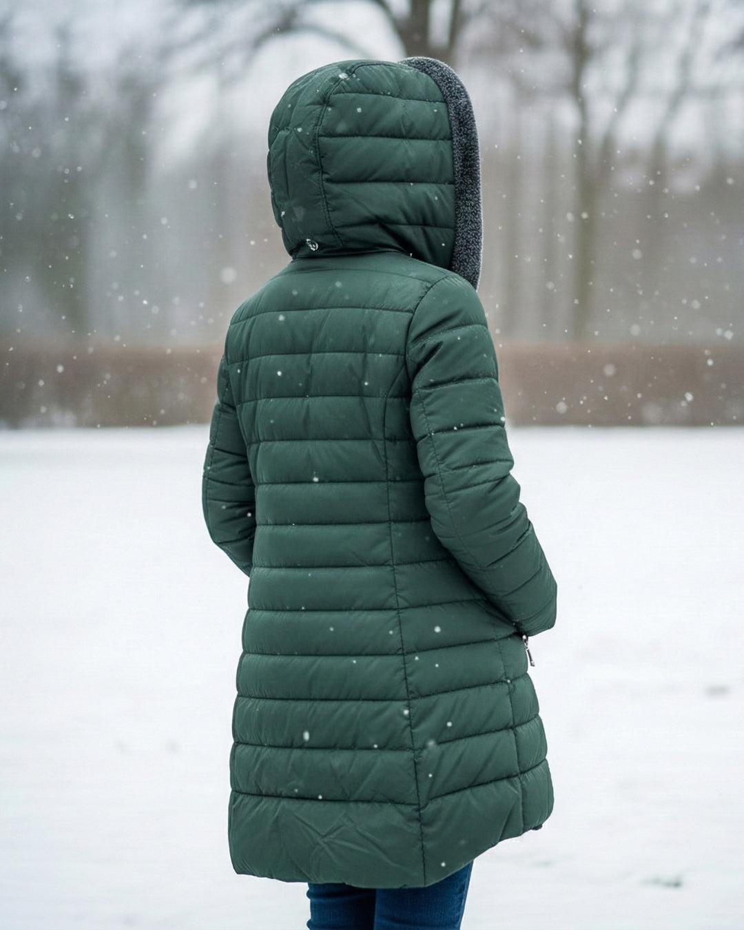 Alice | Cozy Fleece-Lined Puffer Jacket