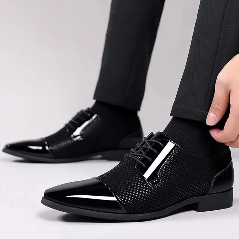 Cavallo Patterned Knit Oxford