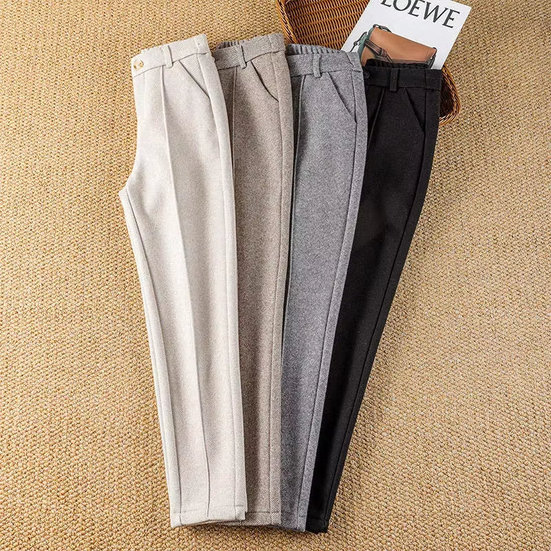 Amelia Herringbone Trouser