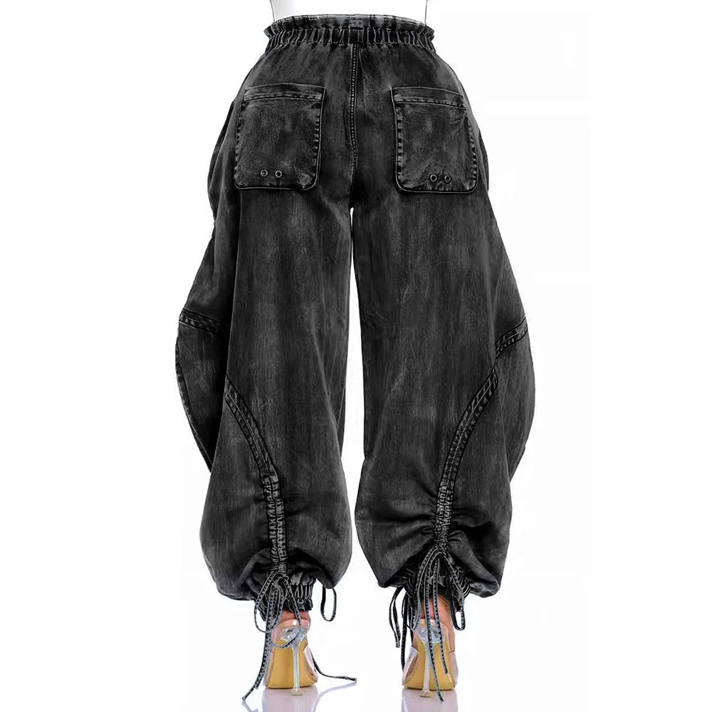 Runway Drawcord Denim