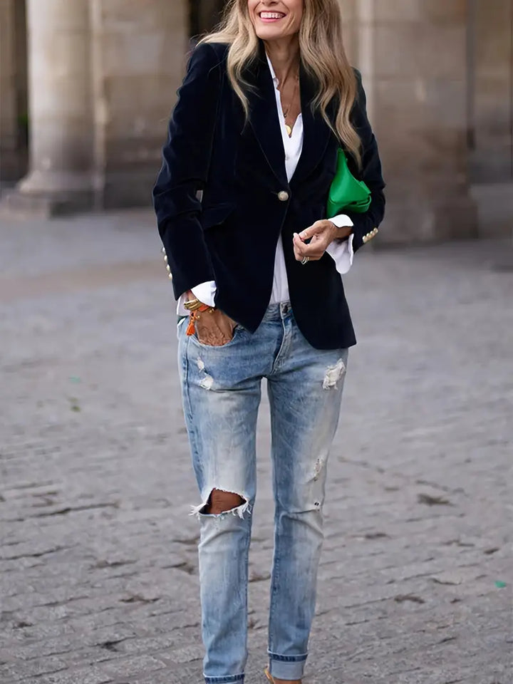 Chelsea Velvet Blazer