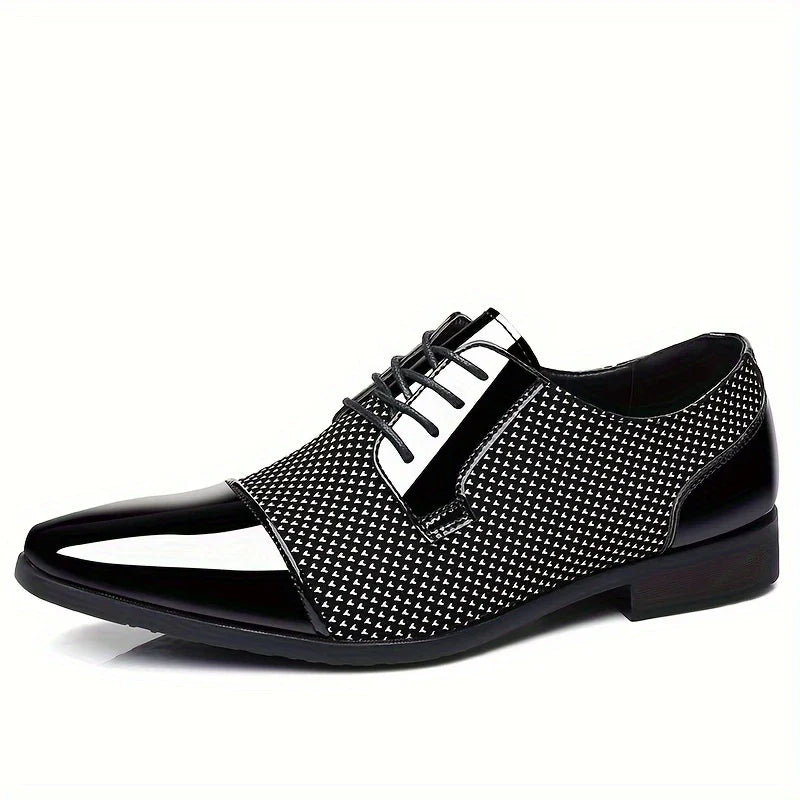 Cavallo Patterned Knit Oxford